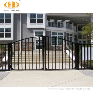 Wholesale customized wrought iron fancy gate design